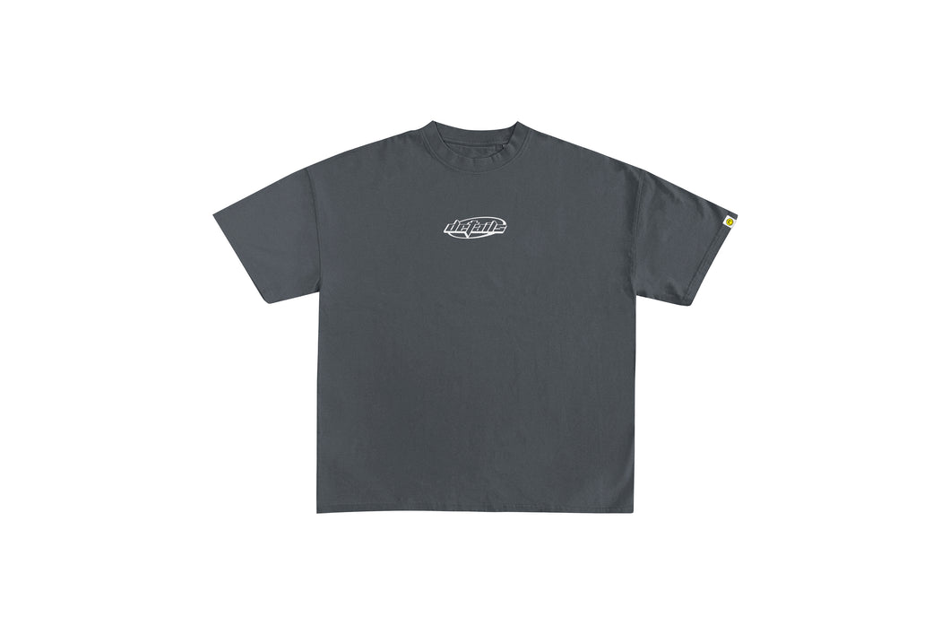 DETAILS 3D PUFF PRINT TEE - DARK GRAY