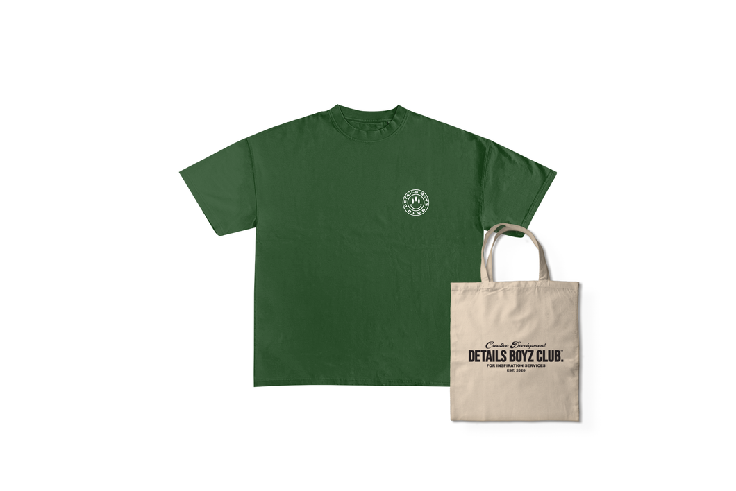 3D CREATIVE DEVELOPMENT TEE - DARK GREEN