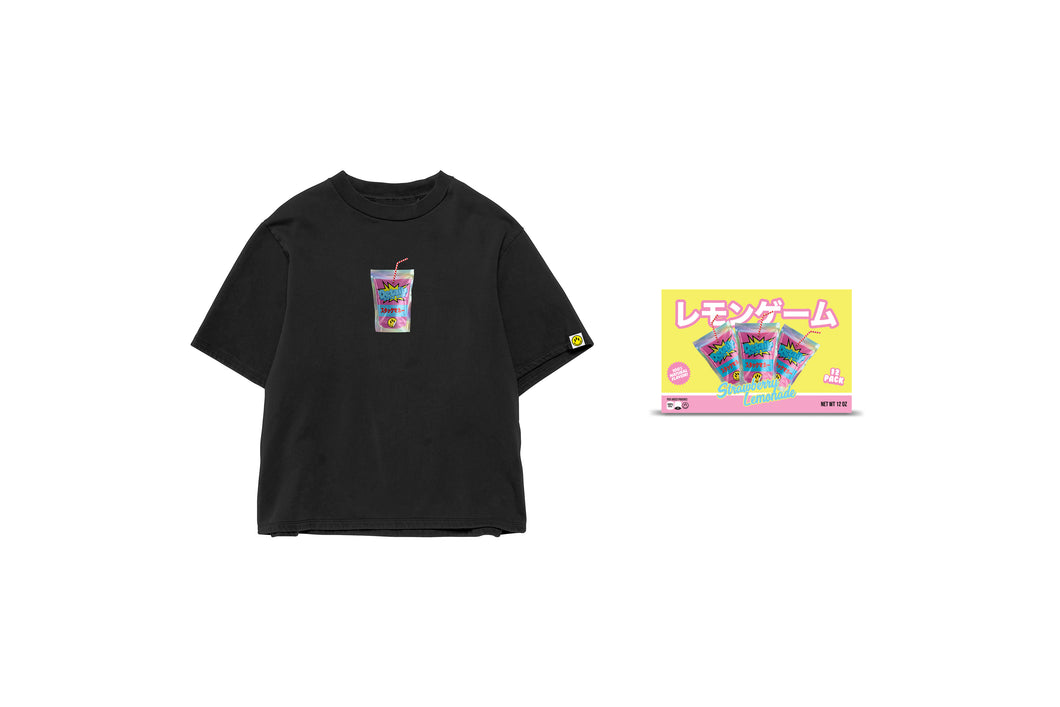 JUICY DETAILS TEE- BLACK