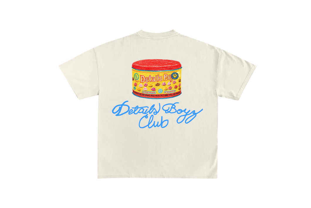 FLORECITAS TEE - BONE WHITE