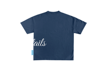 Load image into Gallery viewer, 3D SCRIP TEE - NAVY BLUE
