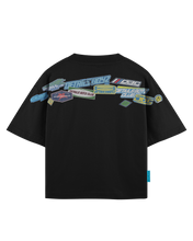 Load image into Gallery viewer, MULTI-SPONSORS TEE [BLACK]
