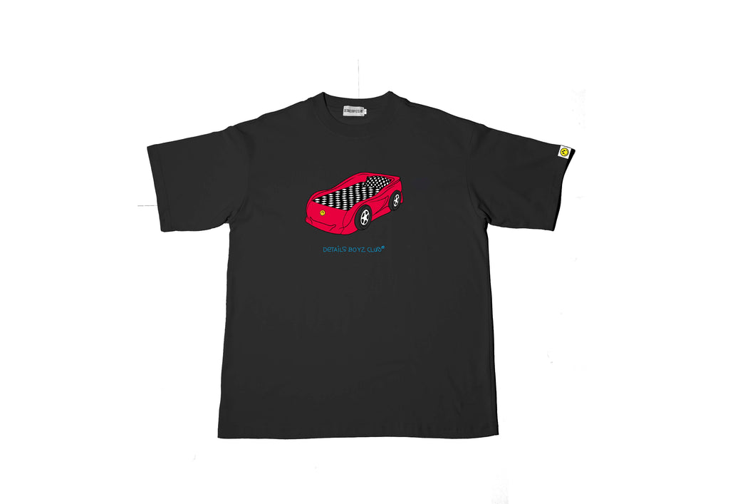 BED CAR TEE - BLACK
