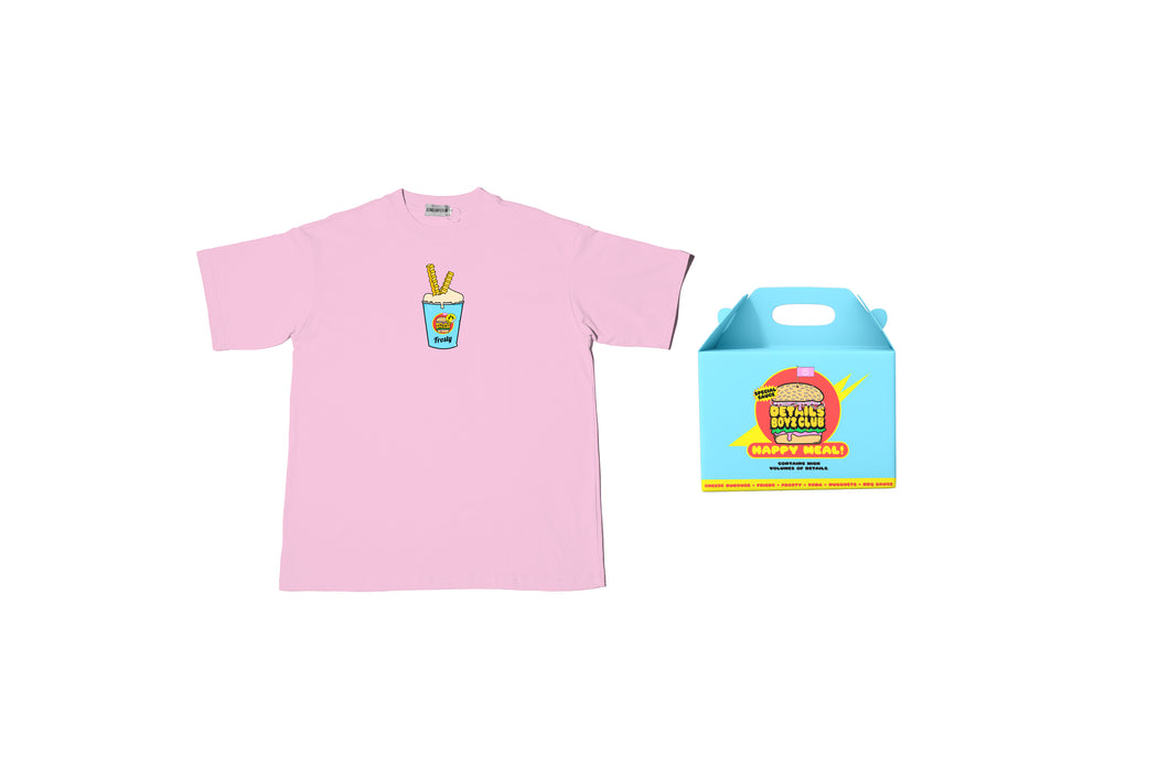 FROSTY WITH FRIEDS TEE - PINK (SPECIAL PACK)