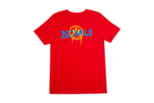 Load image into Gallery viewer, DRIPPING DETAILS TEE- RED
