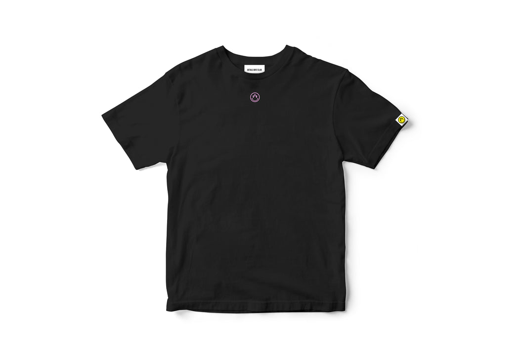 PRE-ORDER: SMILEY BASIC TEE- BLACK